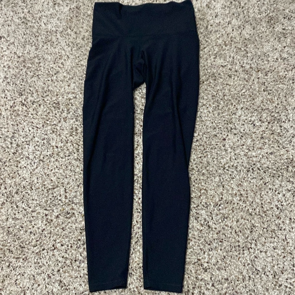 Al black leggings, size M